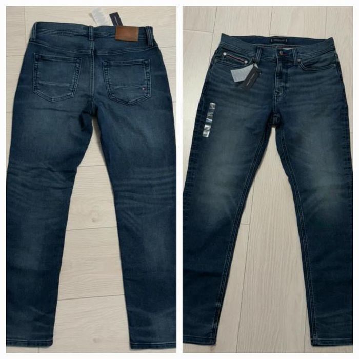 Blugi Albaștrii Drepți Tommy Hilfiger Bărbați