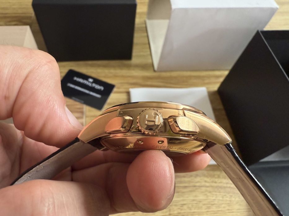 Hamilton JazzMaster Chronograph Automatic H32546781/ETA 7750/Гаранция