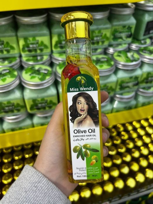 Miss Wendy Olive Oil-Enriched Hair Oil (zaytun moyi asosidagi soch yog