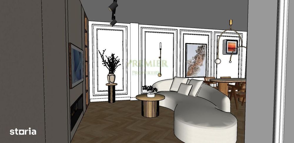 Apartament 3 camere 83 mp balcon generos 1 parcari zona linistita