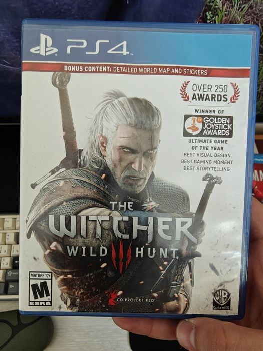 The witcher 3 ведьмак 3  ps4 playstation 4 game igra disk sotiladi