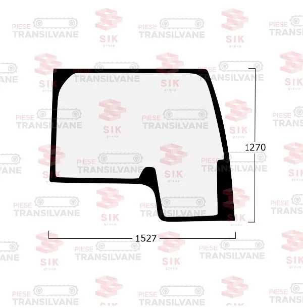 Geam lateral dreapta pentru Caterpillar 312E