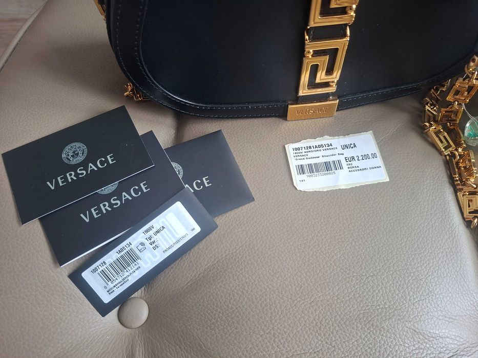 Versace Grecca Goddess bag
