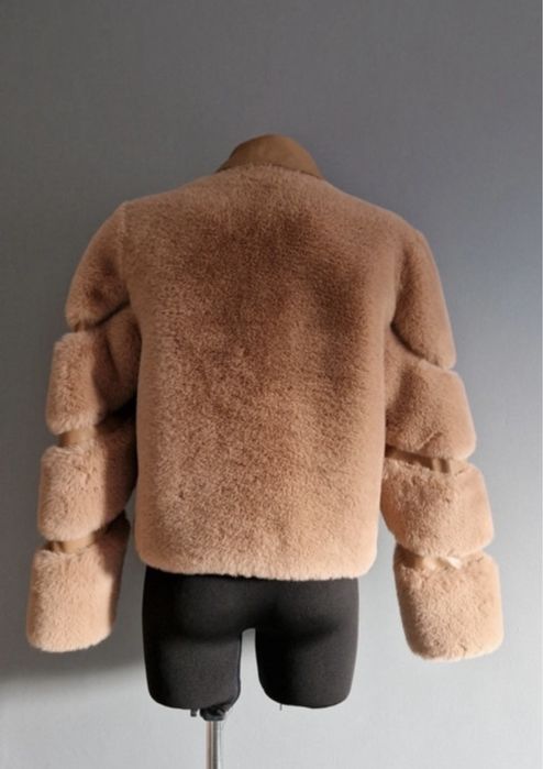 Geaca biker de blana