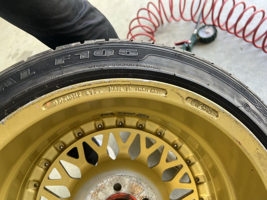 BВS LENSO  5x100 /16 джанти с хубави гуми wv golf