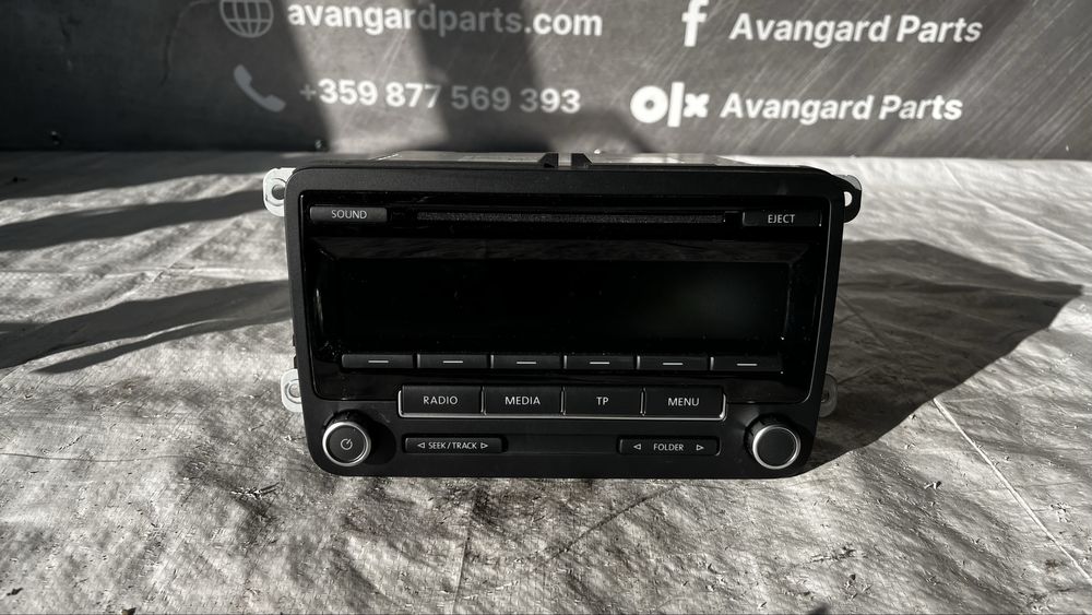 Volkswagen Golf 6 радио и CD плеър