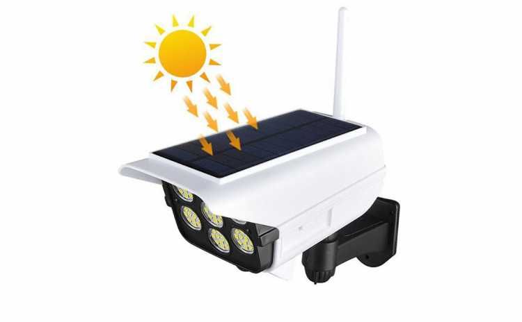 camera de supraveghere LED camera falsa