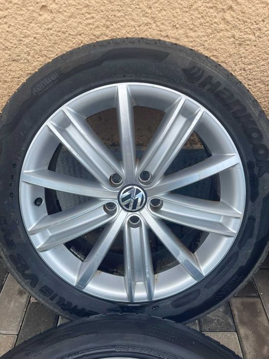 Set Jante + Anvelope vara Vw Tiguan II R18