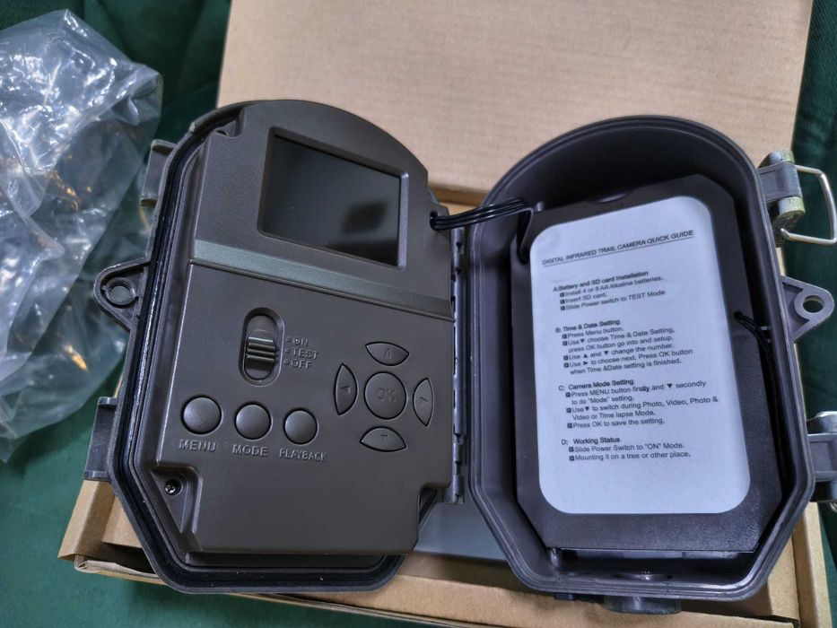 Cameră monitorizare outdoor Bresser 16MP, senzor mișcare PIR, IR 20m