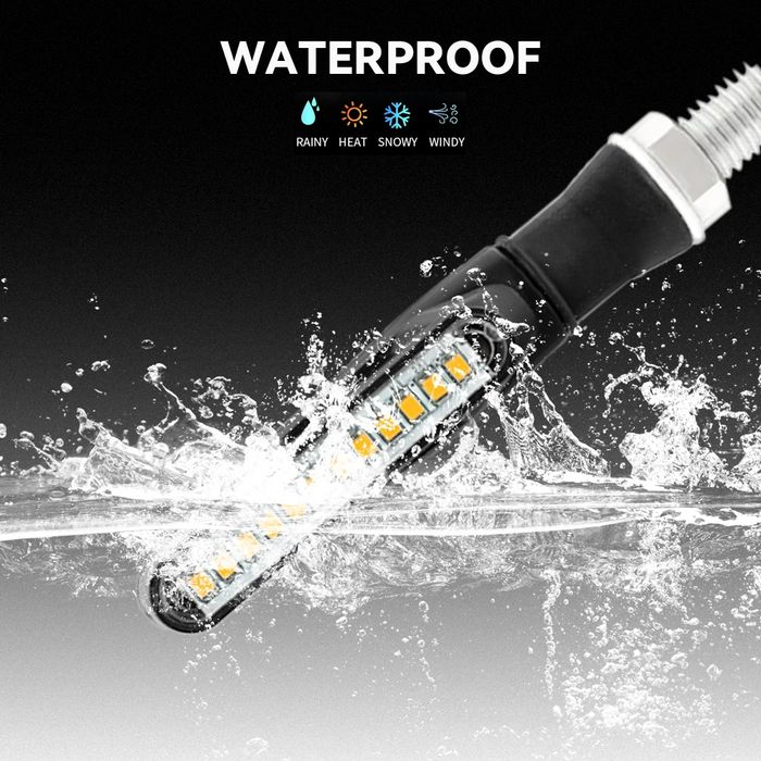 Бягащи мигачи за мотори, мотоциклети, атв