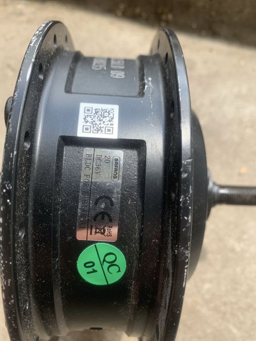 motor bicicleta electrica bafang 250W
