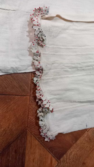 Женска Кюстендилска риза за носия кенар с мъниста