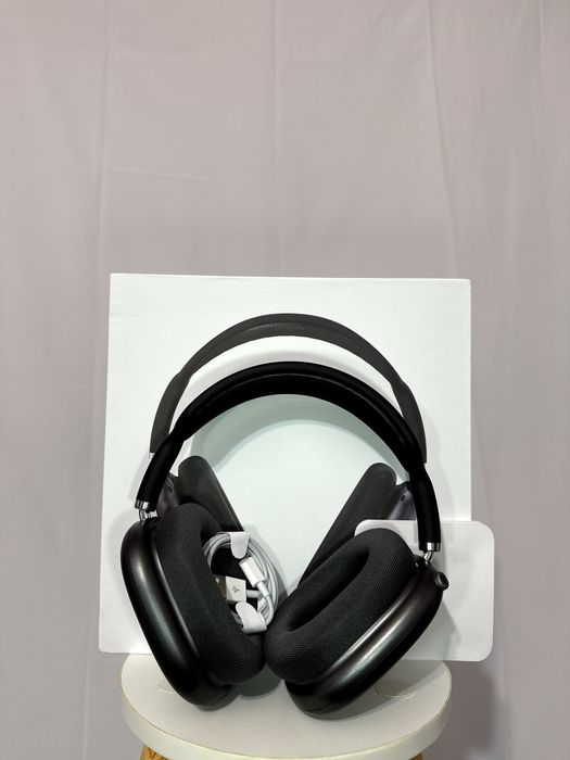 Casti Apple Negre Sigilate Apple Max with smart case