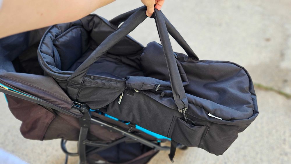 Hauck 2в1 детска количка – лятна и зимна + портбебе и чанта Babymoov