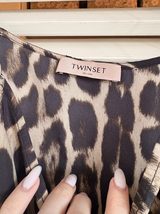 Twinset тигрова рокля