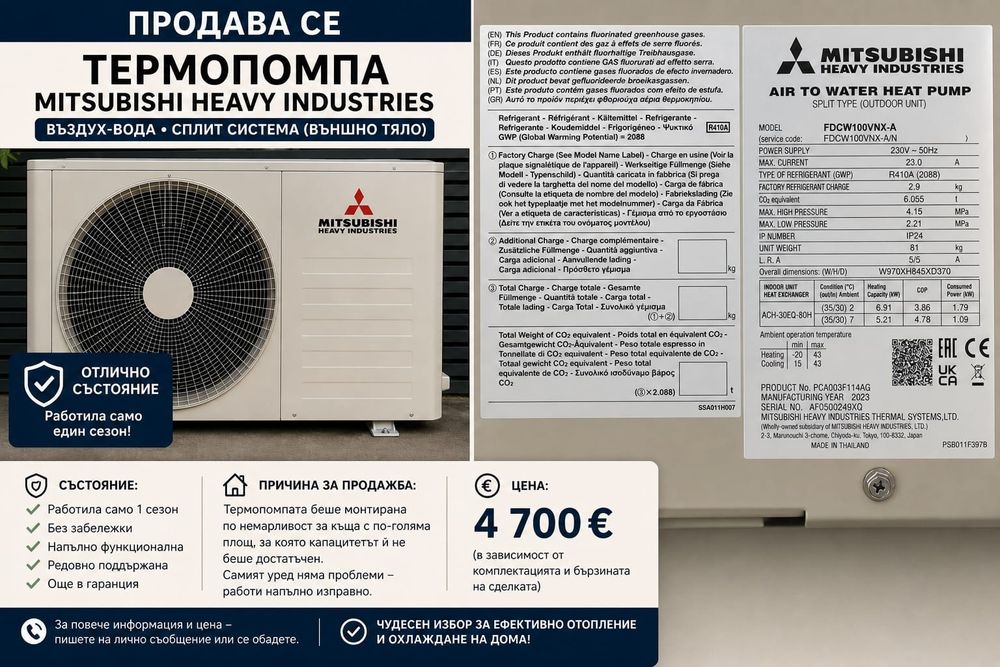 Mitsubishi Термопомпа