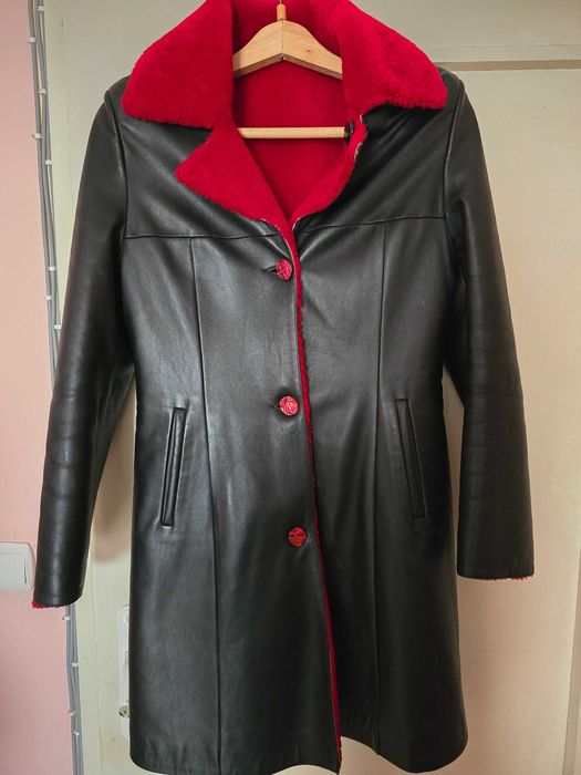 Кожух от естествена кожа