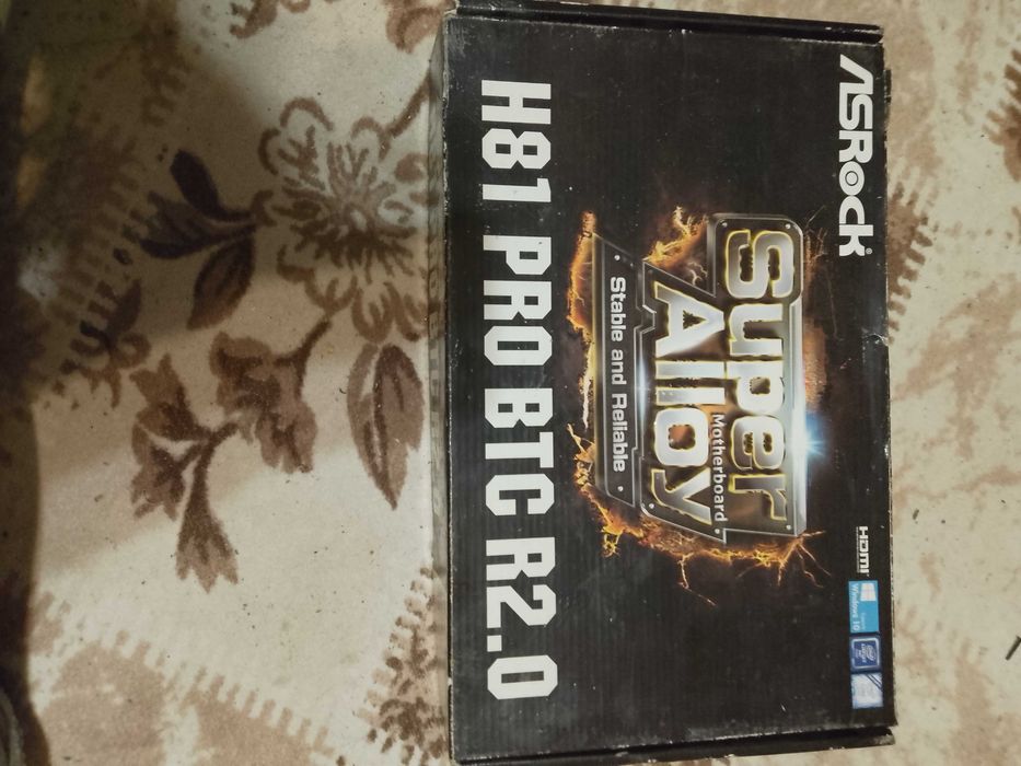 Дънна платка H81 PRO BTC R2.0