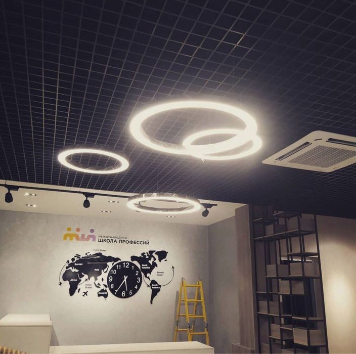 Grilyata reechniy armstrong padves led lampa akvapanel montaj PC-16