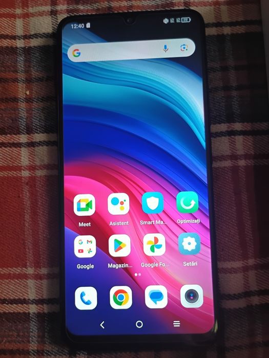 Telefon TCL 505 impecabil cu cutie și husa protecție