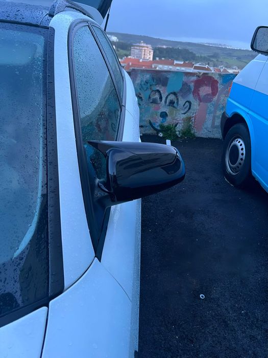 Гаранция! Черни Batman Капаци за Огледала АUDI A3 8P A4 B6 B7 A6 C6 4F