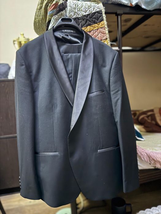 Черный Костюм шалбар