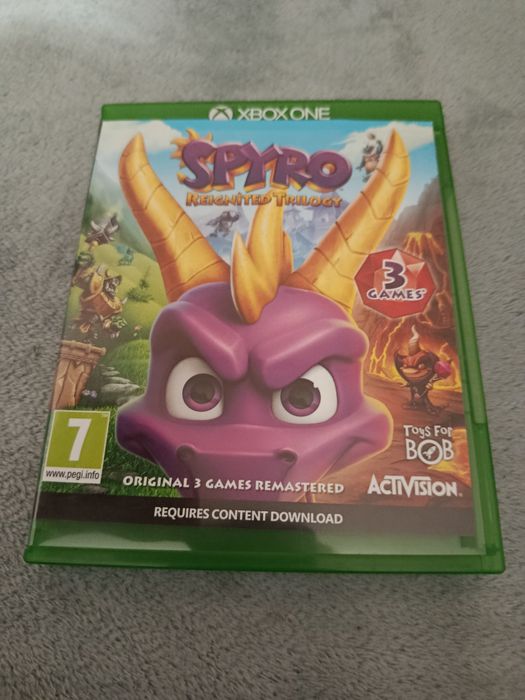 Spyro The Dragon TRILOGY xbox one s 3  jocuri in 1