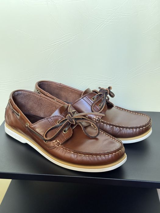 Pantofi boat Lumberjack Navigator piele - Mărimea 41 (Stare foarte bună)