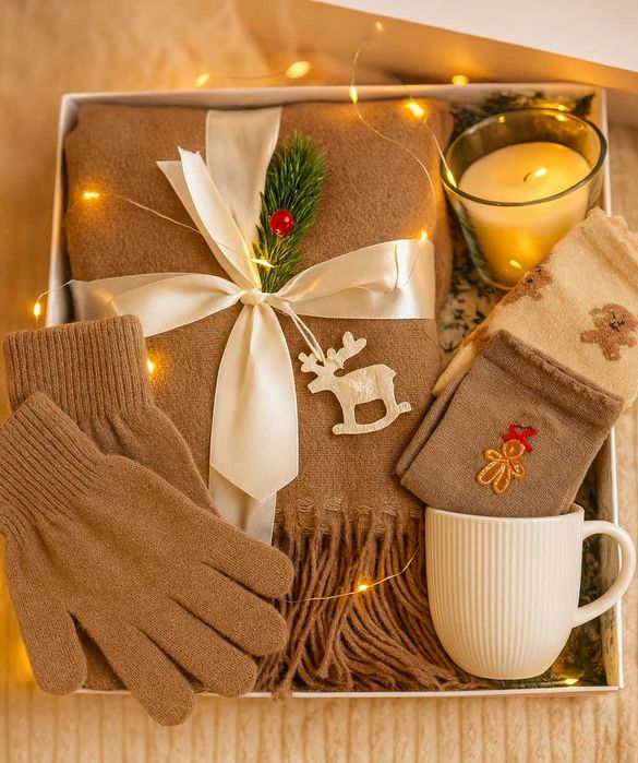 Светеща Коледна кутия