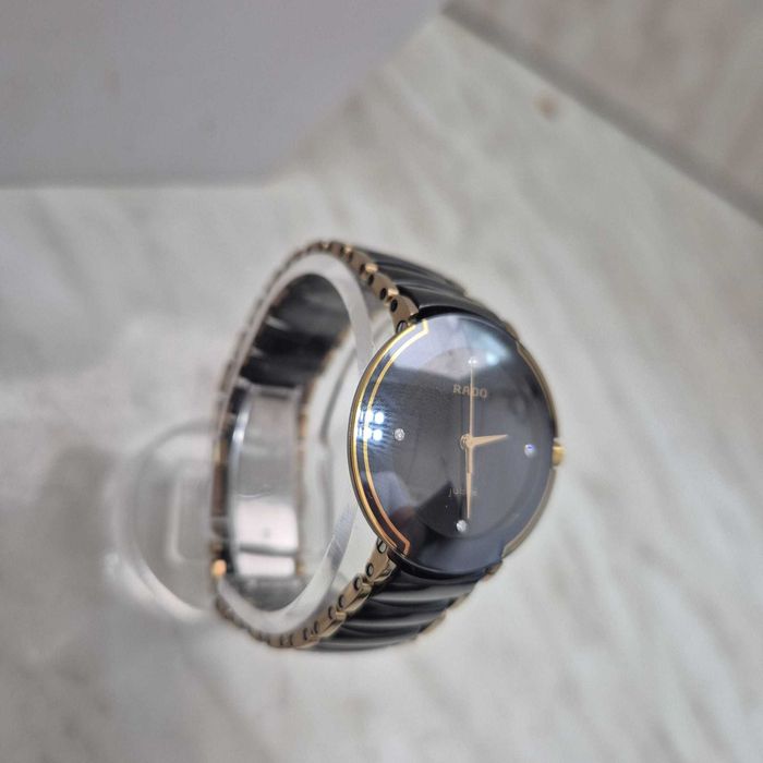 Set ceasuri Rado Centrix Dama si Barbat Negru Zeus Amanet Rahova 31399