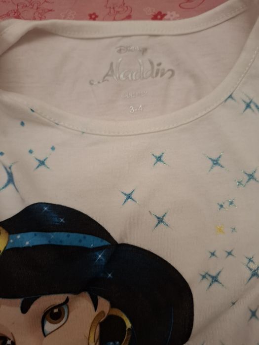 Vand tricouri fetite masura 104, Next, H&M, Disney, The Smurfs