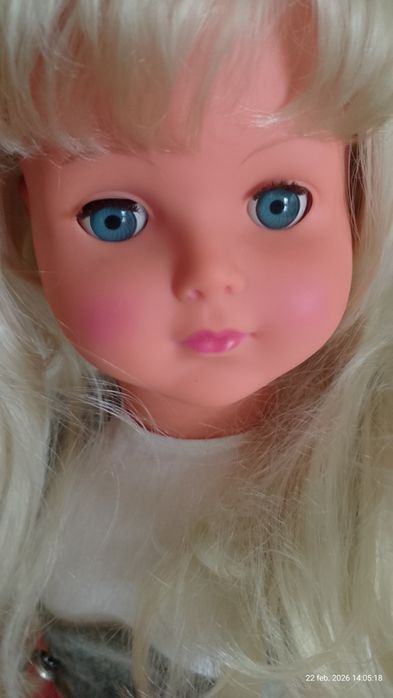 Păpușică veche 60 cm