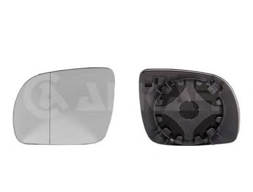 Geam oglinda, sticla oglinda Seat Arosa, Cordoba, Ibiza 3, Leon, Toledo 2; Vw Bora, Golf 4, Lupo, Passat, Alkar 6432127, parte montare : Dreapta