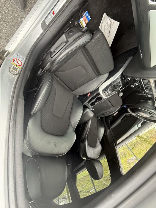 Set scaune s line material piele audi a4 b8.5 b8