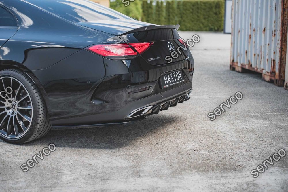 Eleron spoiler cap Mercedes CLS C257 AMG-Line 2018- v1 Maxton Design