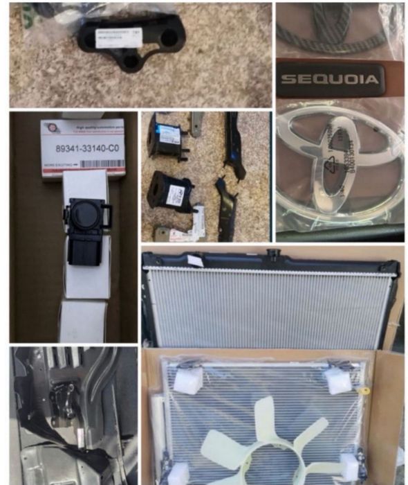 Фарове,Воден радиатор,климатичен радиатор, перка,Toyota Sequoia Tundra