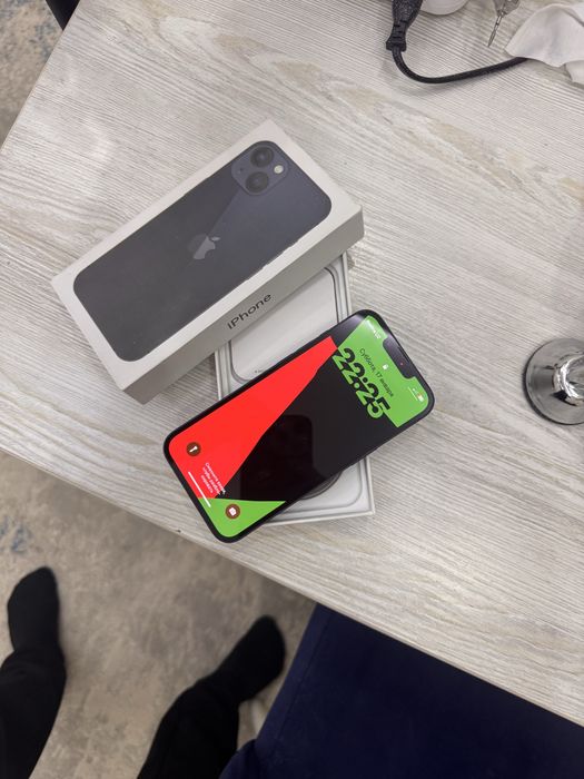 Айфон 13(128гб) цвет:midnight