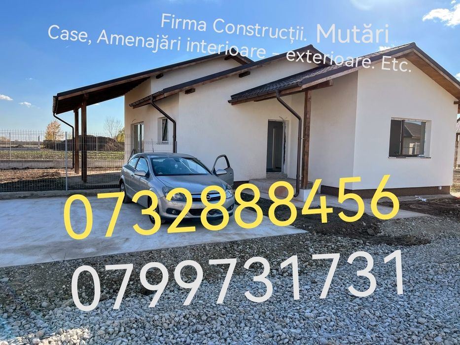 Firma Construcții/Mutări
