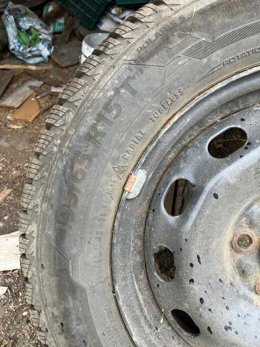 Anvelopa iarna, Barum Polaris 5, 195/65 R15 91T plus jante tabla