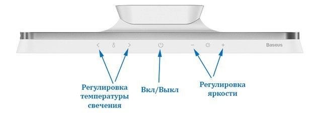 Аккумуляторная магнитная лампа Baseus