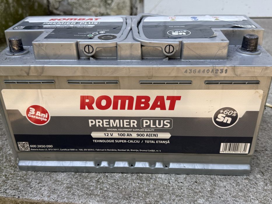 Baterie auto rombat 100ah