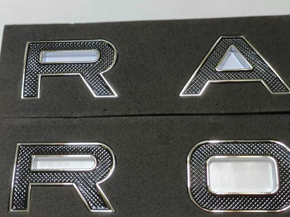 Scris NOU Litere Logo Emblema Capota Haion Portbagaj Range Rover Negru