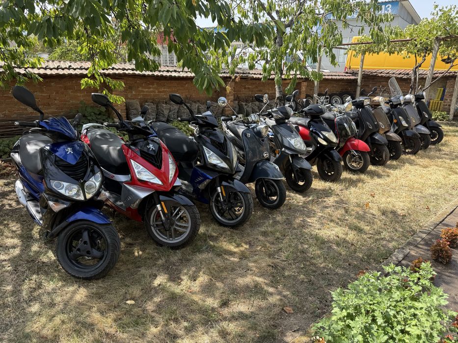 Скутери 50cc - Peugeot Kymco Sym Yamaha Piaggio Btc Berini AGM