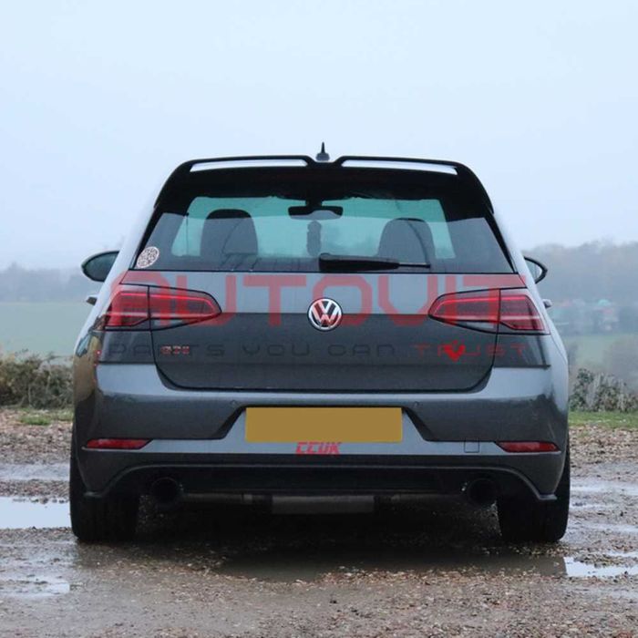 Спойлер за Багажник VW Golf 7 – Oettinger стил Черен Гланц