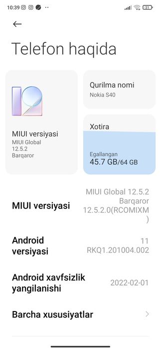 Redmi note 8 arzon
