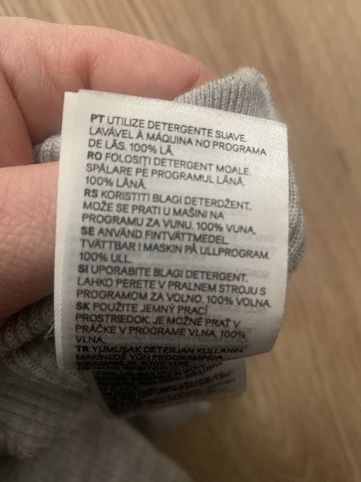 Bluza lana H&M, pt 1 an, marime 86 cm