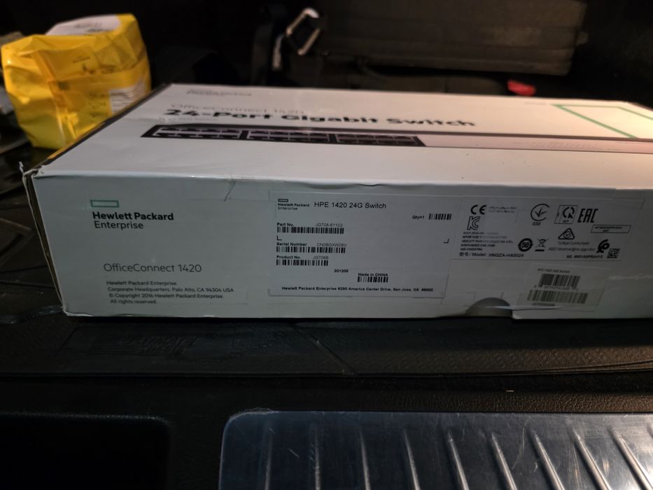 Dispozitiv Switch HPE Aruba OfficeConnect 1420, 24 porturi Gigabit