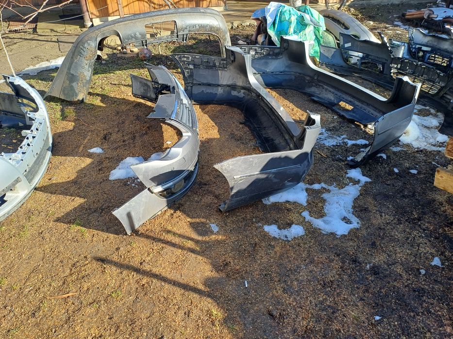 Bară față, bara spate cu senzori passat b6,gri,gri șobolan,