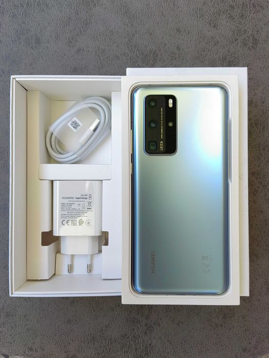 Huawei P40 Pro, 256 GB, 8 GB RAM, 5G, Silver Frost, Dual SIM