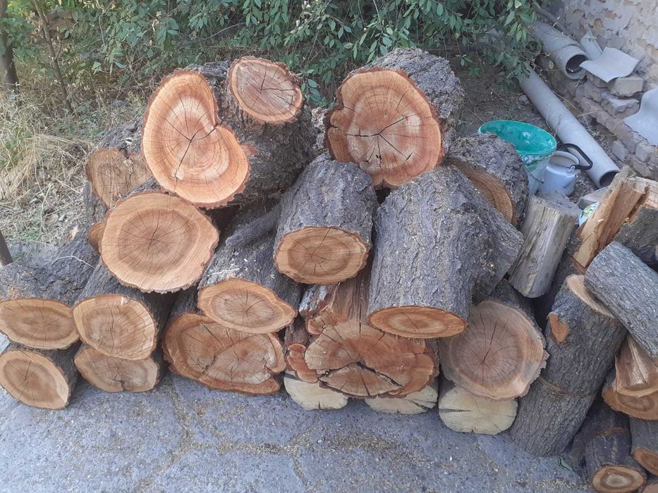 Дрова фруктовые напиленные